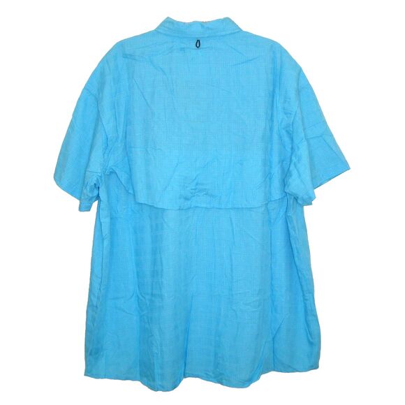 NWT BlackTip Mens Vented UPF 30 Moisture Wicking Outdoor Fishing Shirt Size XXL - Picture 2 of 13